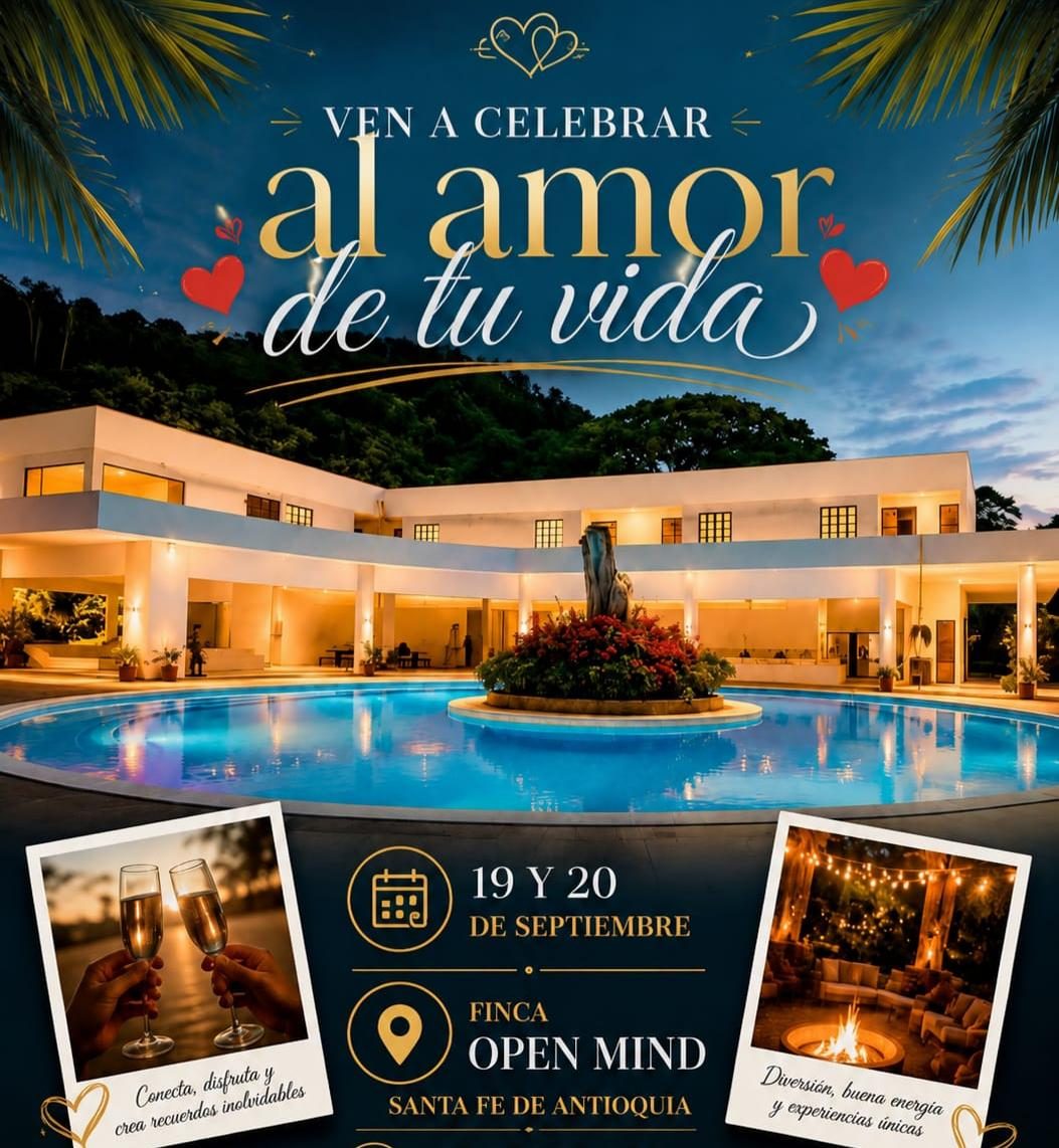 Finca swinger temática amor y amistad
