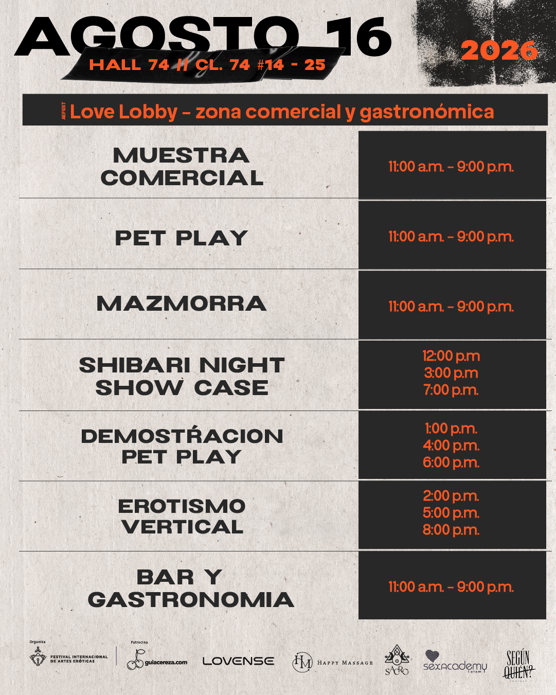 PROGRAMACIÓN AEFEST - AGOSTO 16 — imagen 4