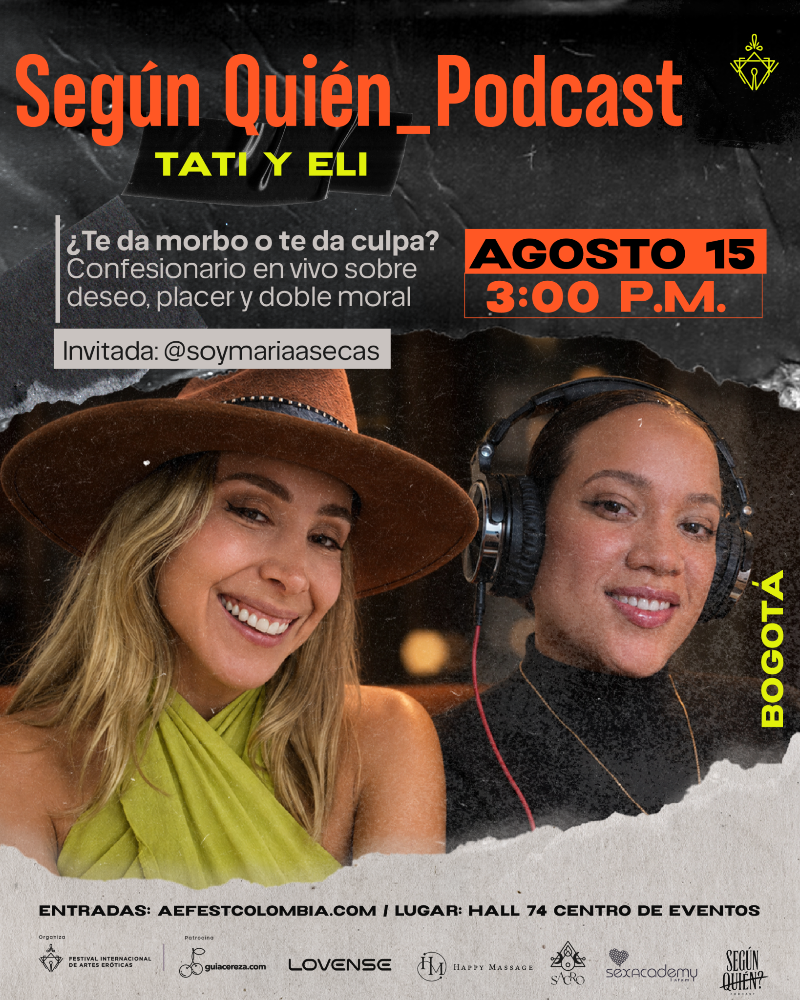 Según Quién_Podcast: Tati y Eli (AEFEST 2026)