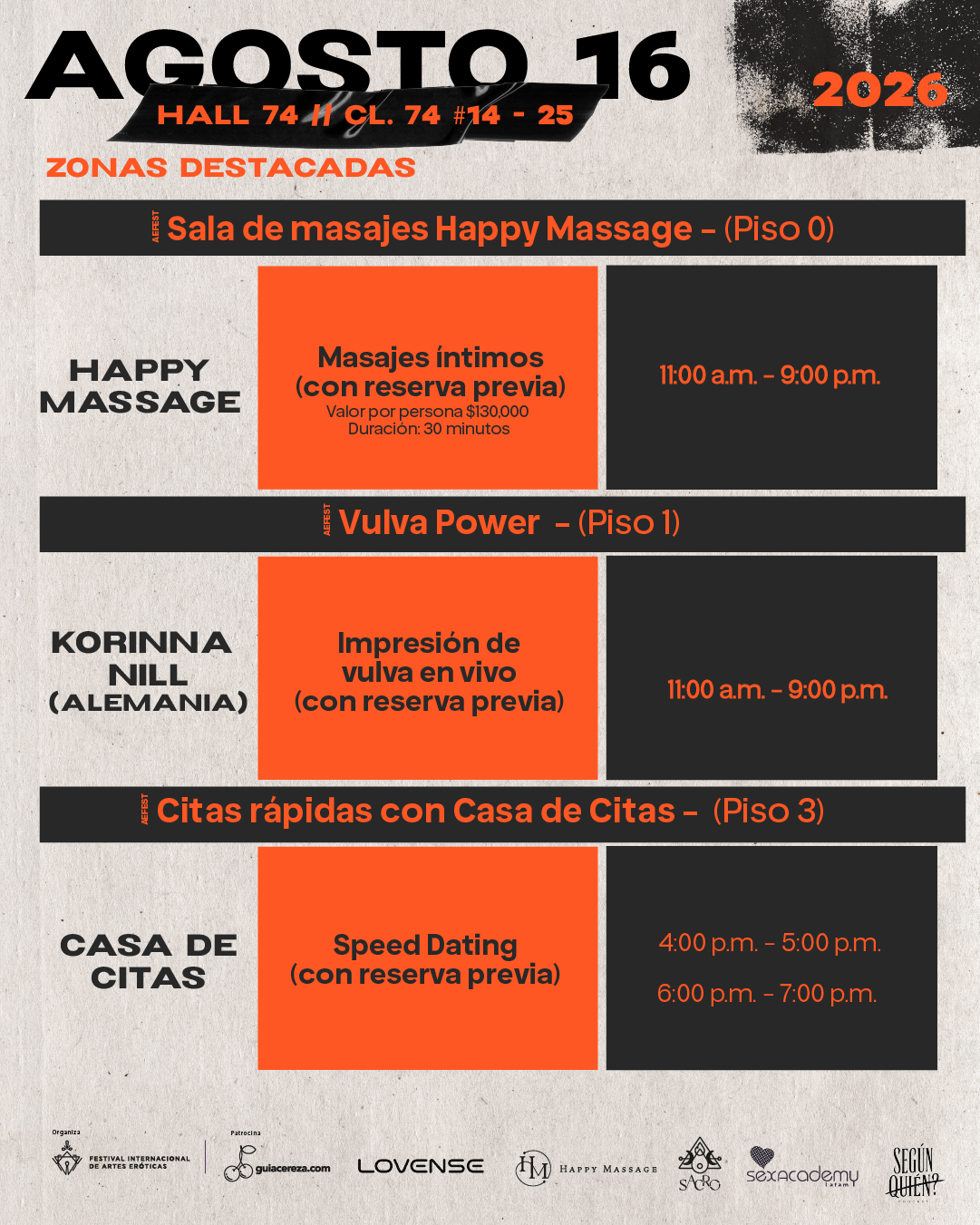 PROGRAMACIÓN AEFEST - AGOSTO 16 — imagen 5