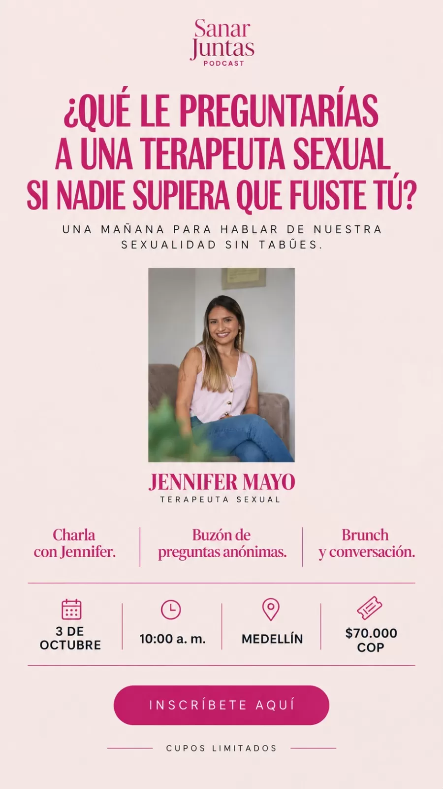 ¿Qué le preguntarías a una terapeuta sexual si nadie supiera que fuiste tú?