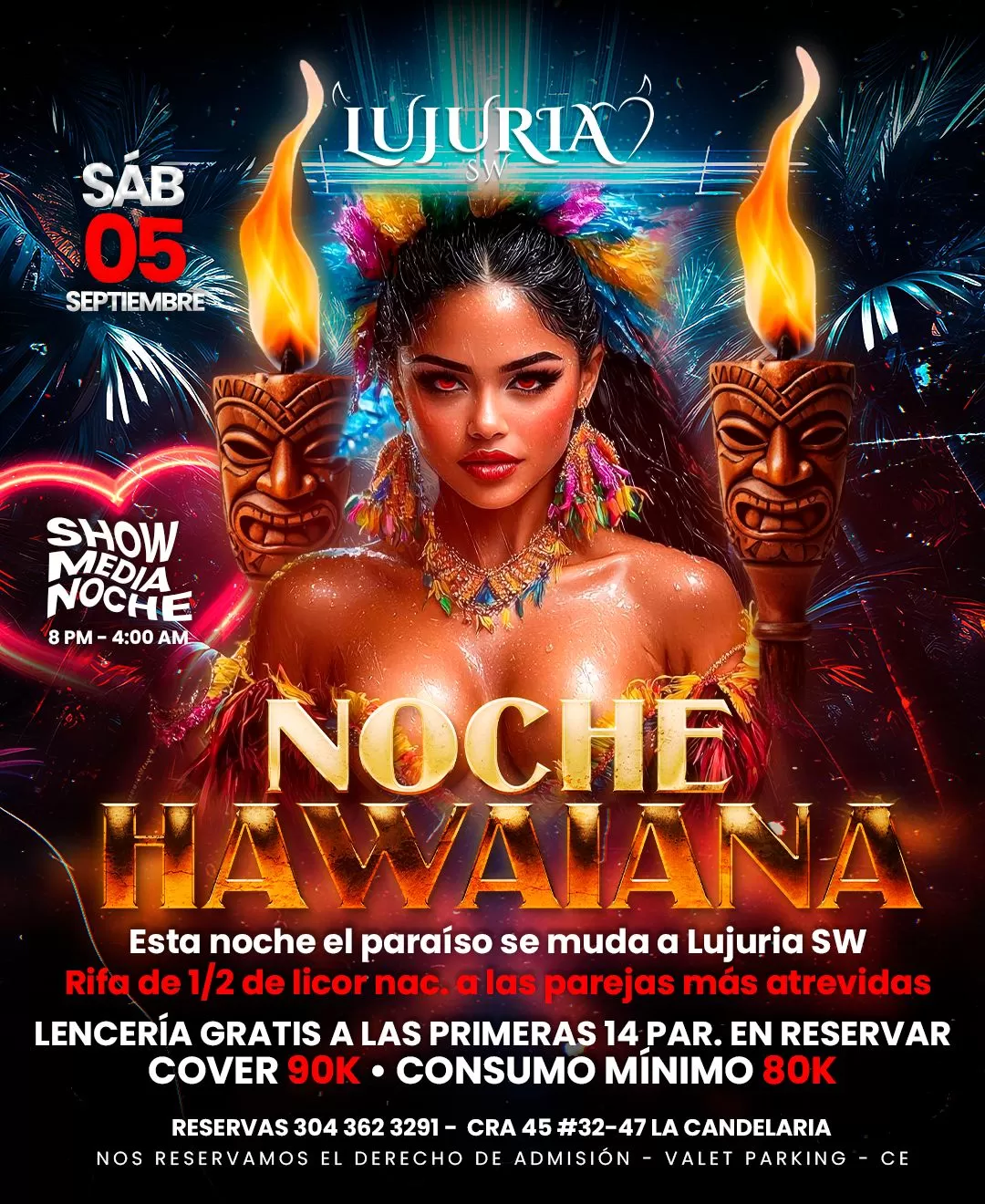 Noche hawaiana