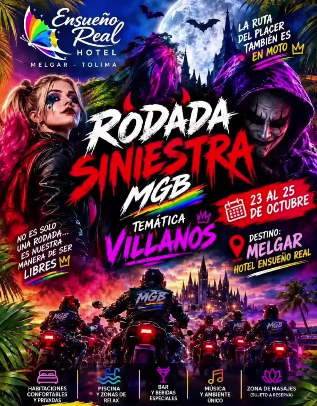 Rodada Siniestra MGB – Temática Villanos