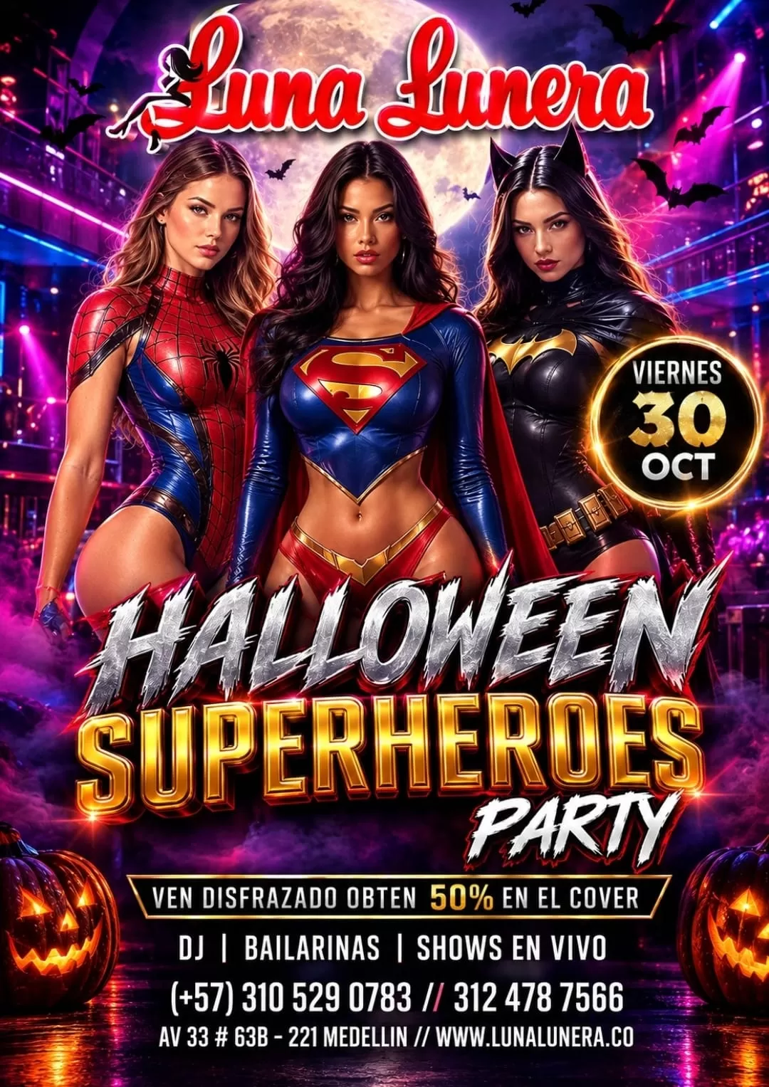 Halloween Superheroes Party