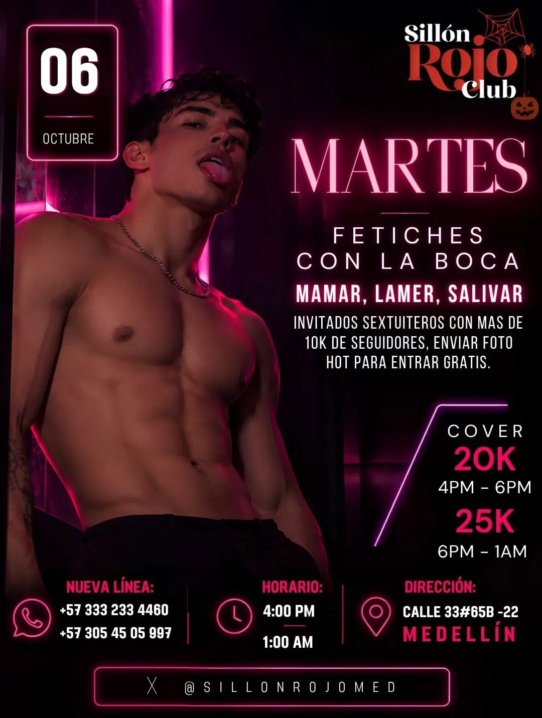 Martes de fetiches, morbo y mucho juego