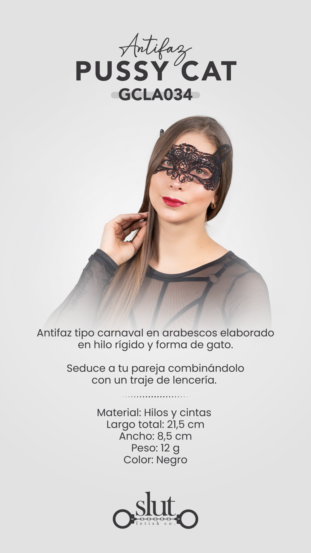 Antifaz Pussycat