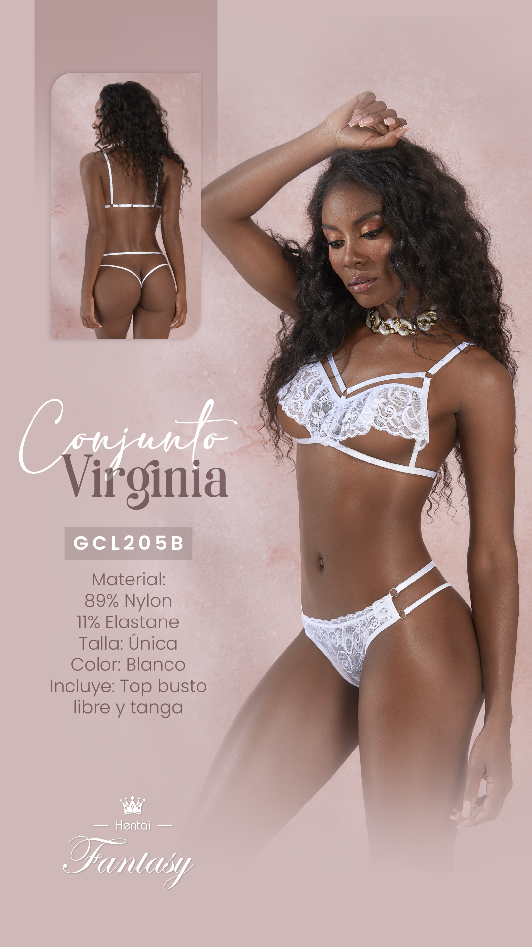 Conjunto Virginia Blanco