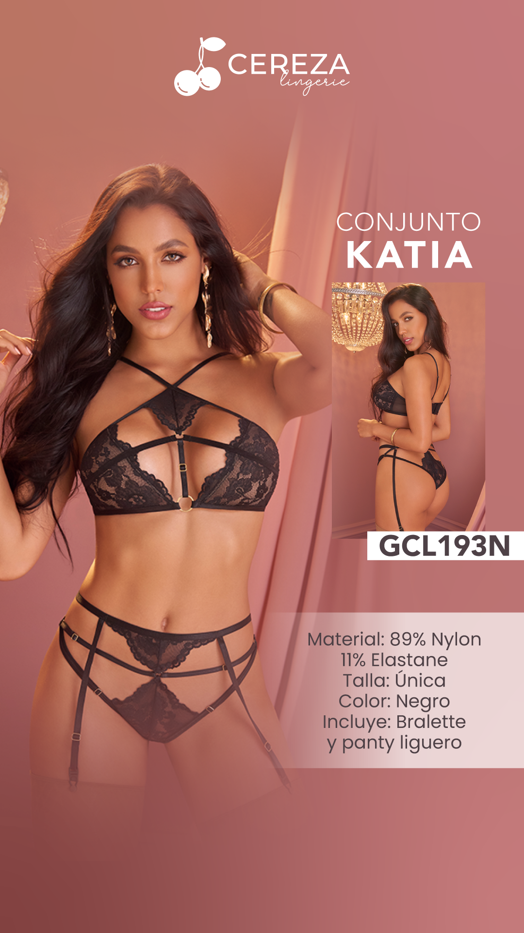 Conjunto Katia Negro