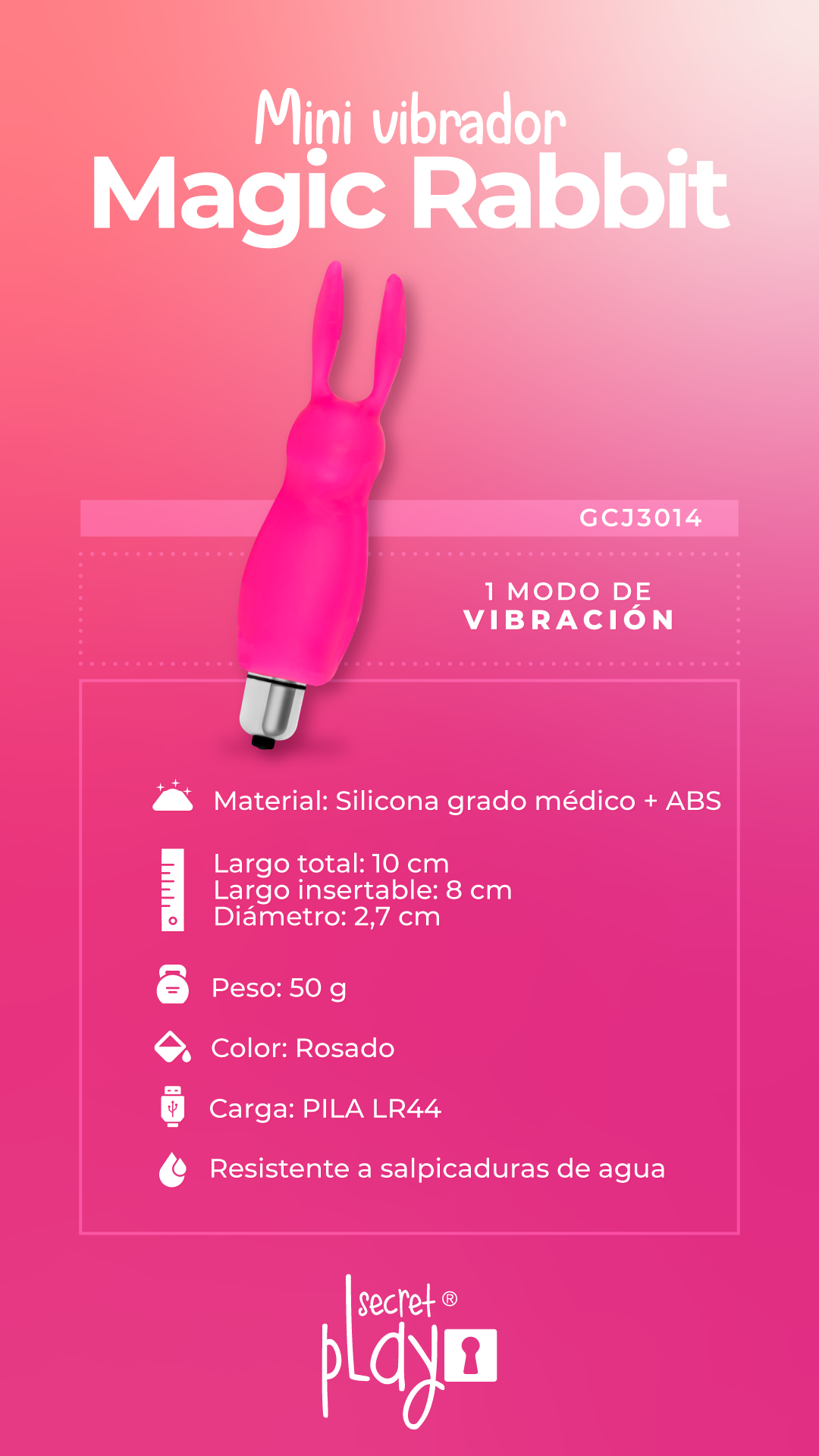 Vibrador Magic Rabbit