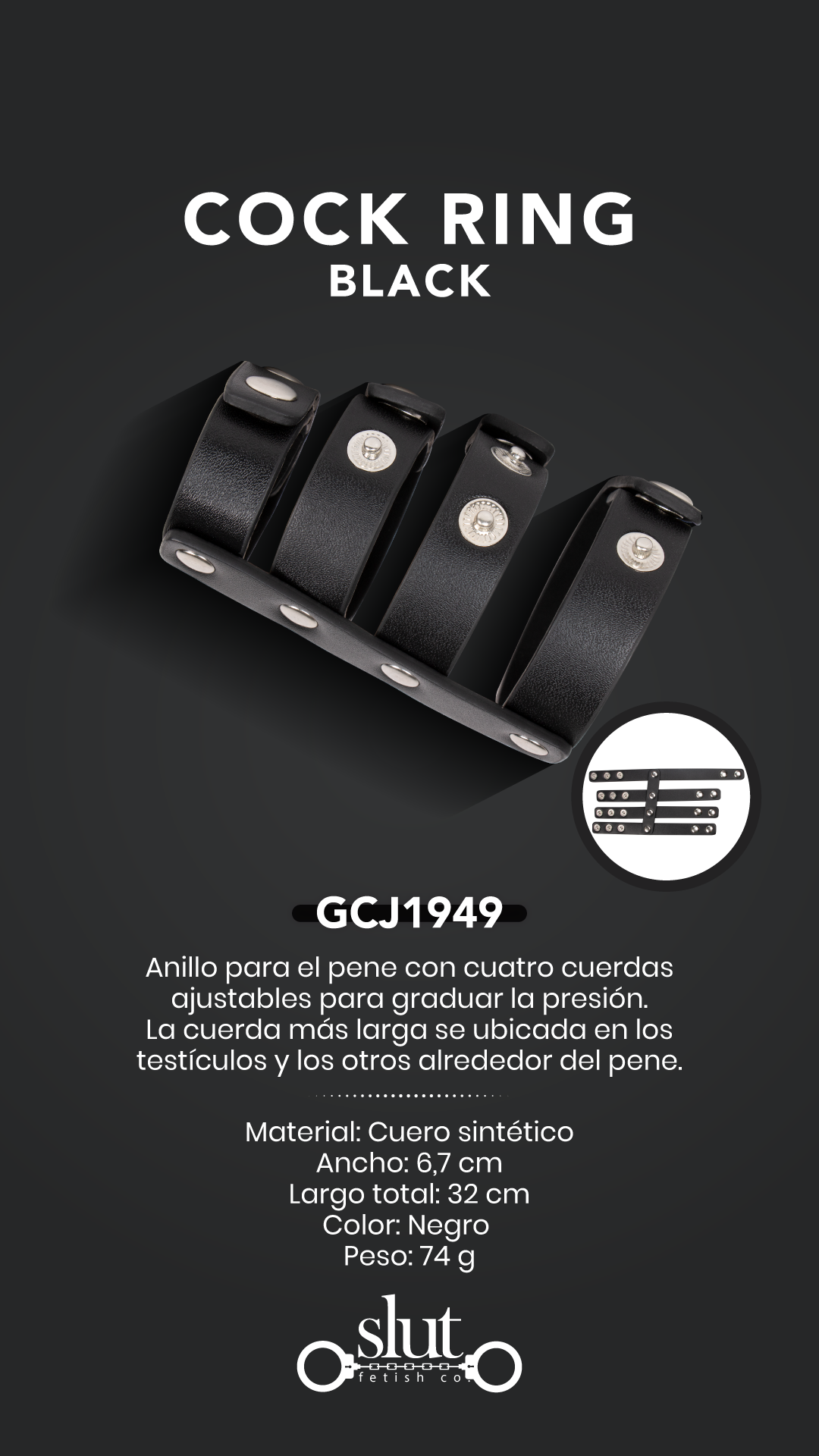 Cock Ring Black