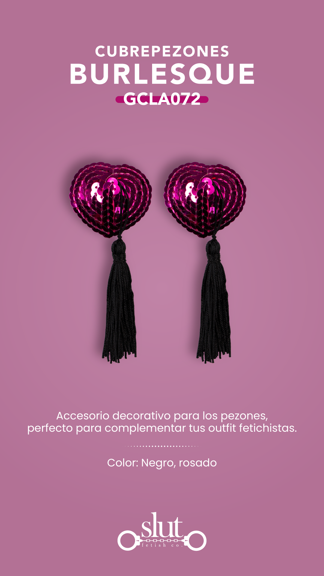 Cubrepezones Burlesque