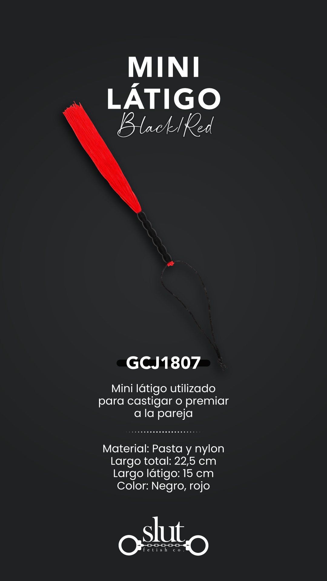 Mini Látigo Black/Red