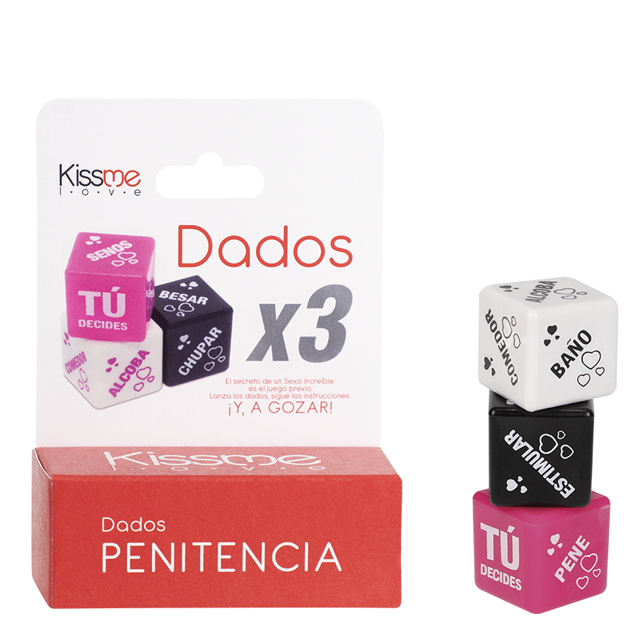 Imagen del producto DADOS PENITENCIA X 3