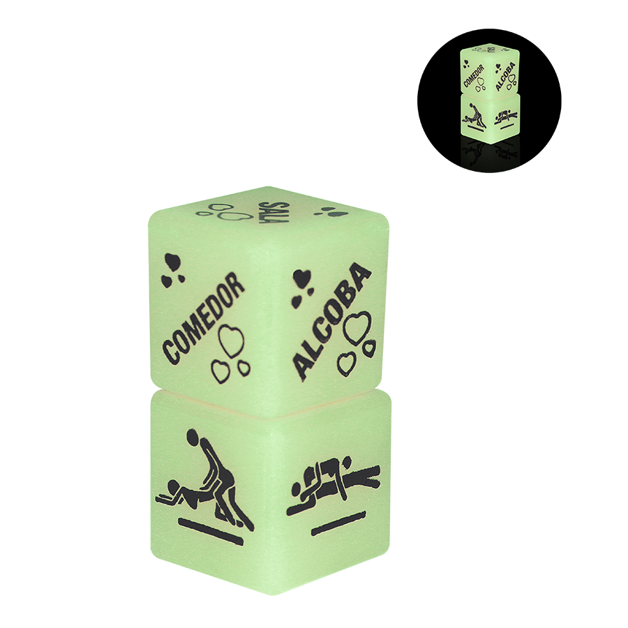Imagen alternativa del producto: DADOS POSICIONES LUMINOSOS X 2