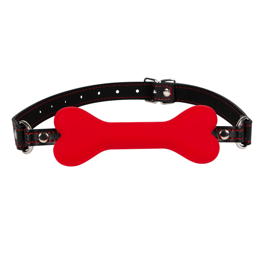 Imagen alternativa del producto: MORDAZA HUESO ROJO