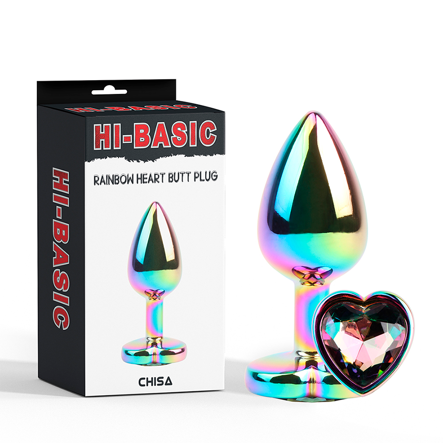 Imagen del producto RAINBOW HEART BUTT PLUG