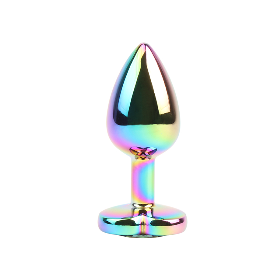 Imagen alternativa del producto: RAINBOW HEART BUTT PLUG