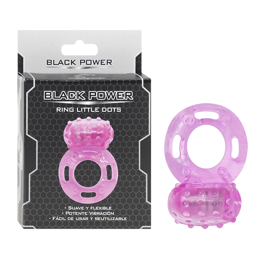 Imagen del producto VIBRADOR RING LITTLE DOTS