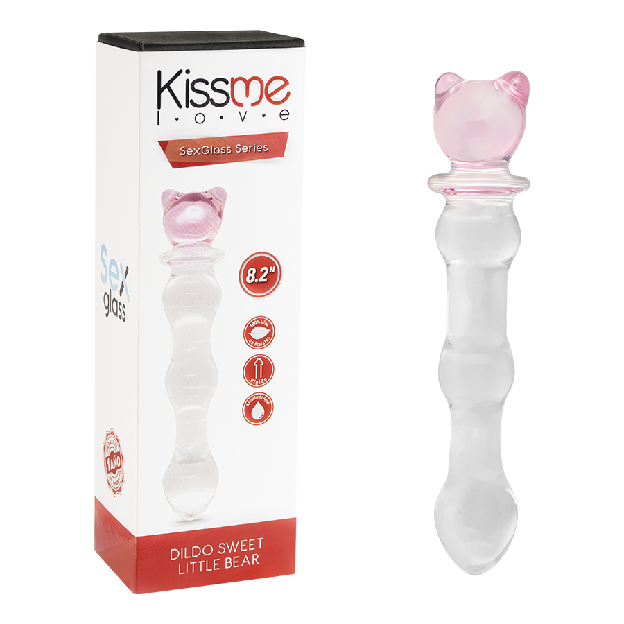 Imagen del producto DILDO DE VIDRIO SWEET LITTLET BEAR