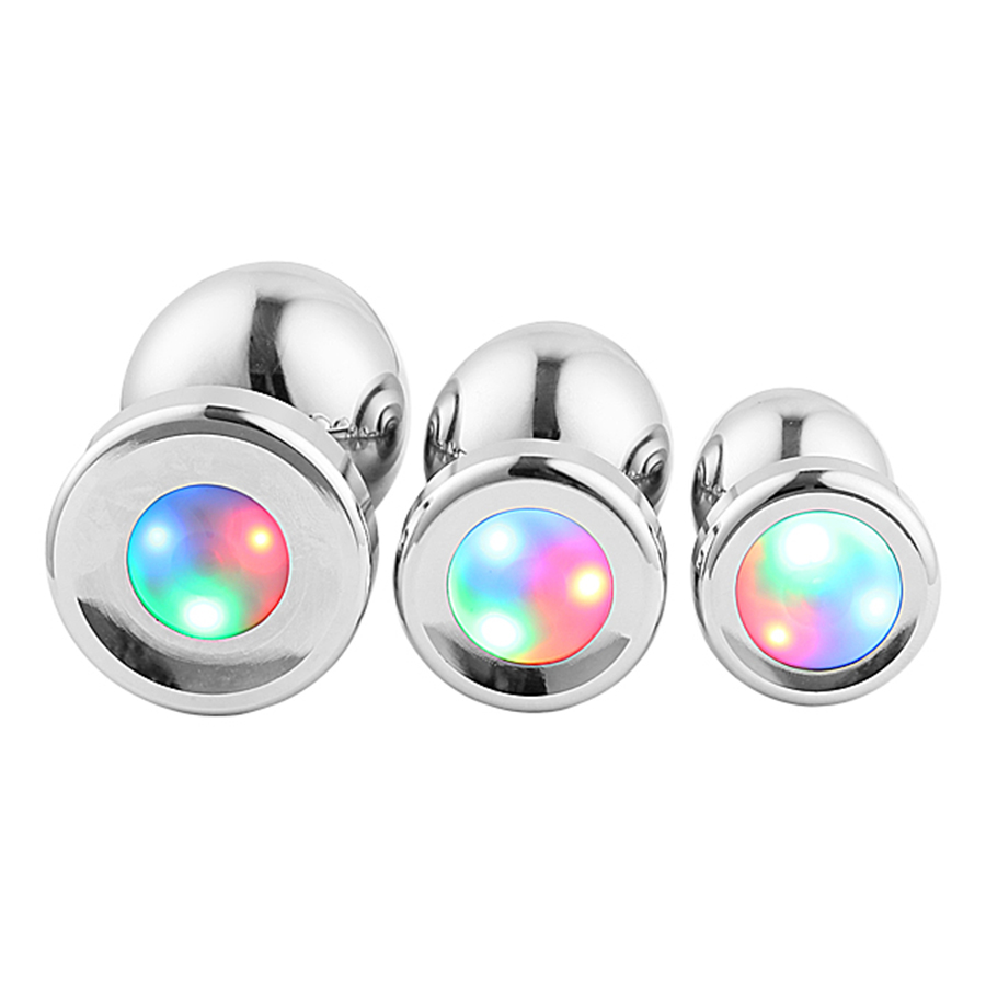 BRIGHT RAINBOWN ANAL PLUG TALLA S