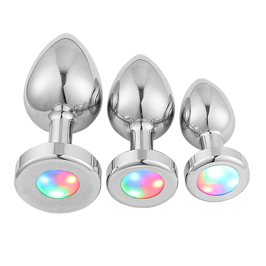 BRIGHT RAINBOWN ANAL PLUG TALLA S