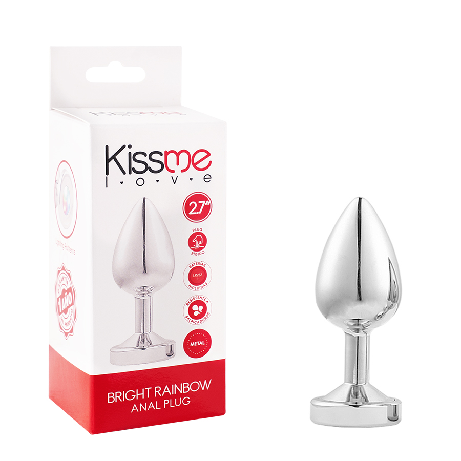 Imagen del producto BRIGHT RAINBOWN ANAL PLUG TALLA S
