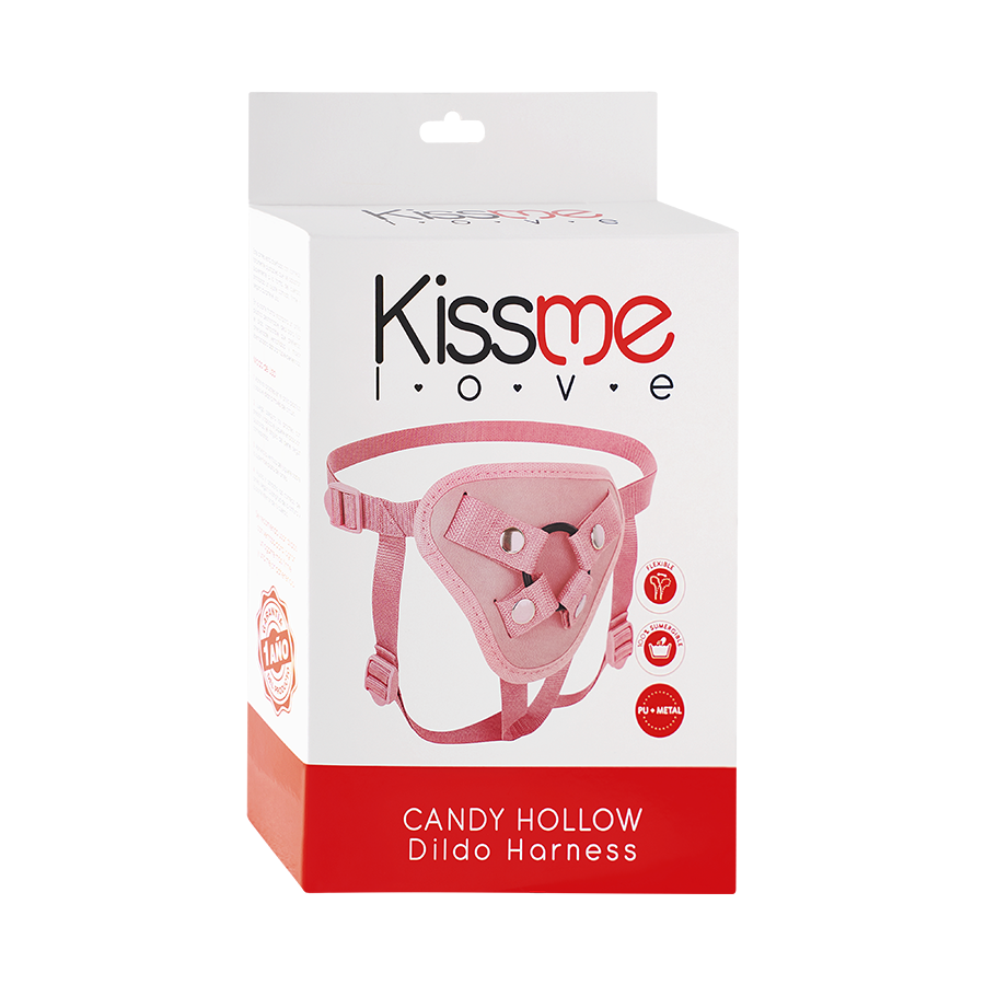 Imagen del producto CANDY HOLLOW DILDO HARNESS