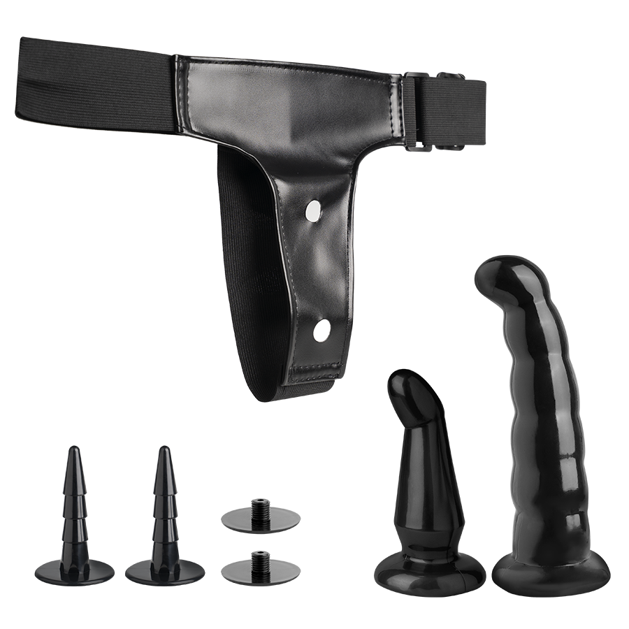 Imagen alternativa del producto: DOMINA TWIN STRAP-ON BLACK