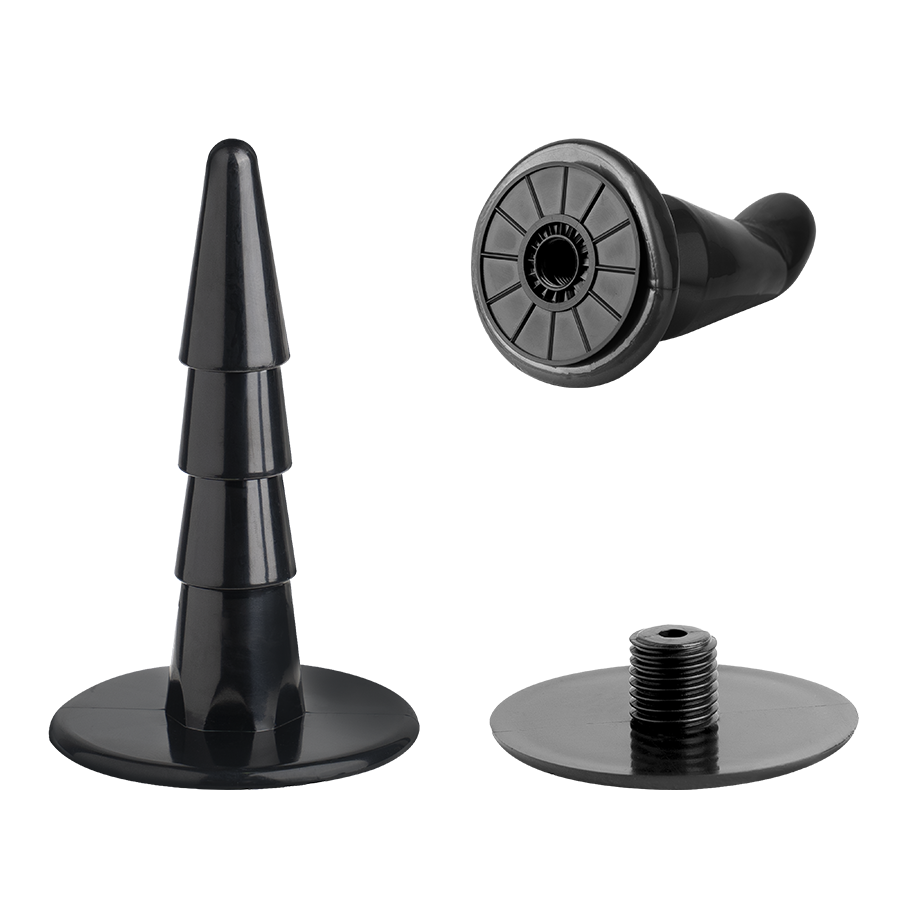 DOMINA TWIN STRAP-ON BLACK