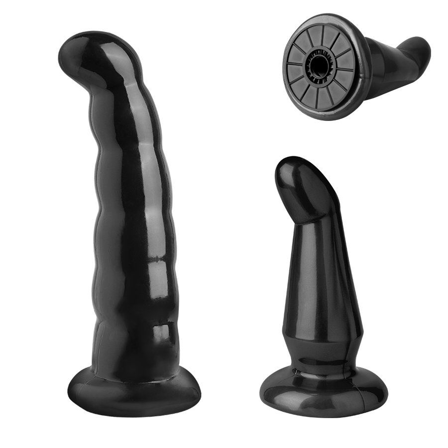 DOMINA TWIN STRAP-ON BLACK
