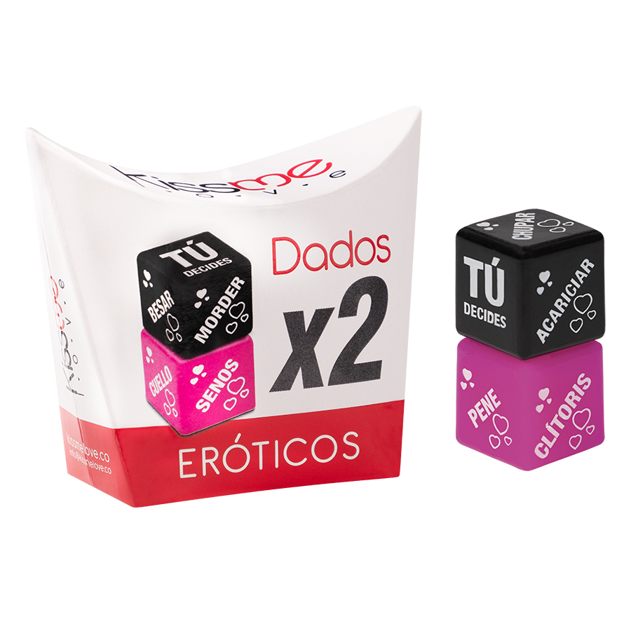 Imagen del producto DADOS ERÓTICOS X 2