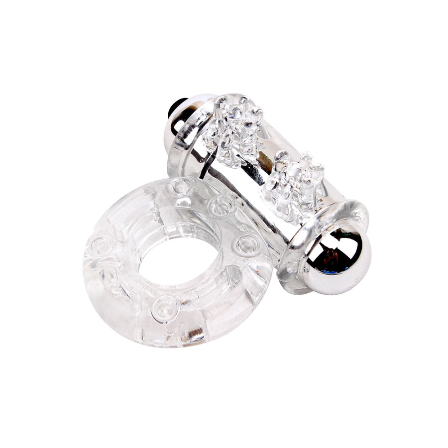 VIBRATING BULL RING CLEAR