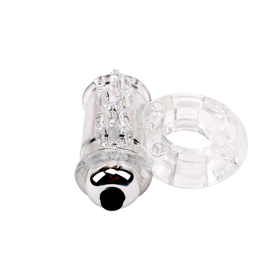 Imagen alternativa del producto: VIBRATING BULL RING CLEAR