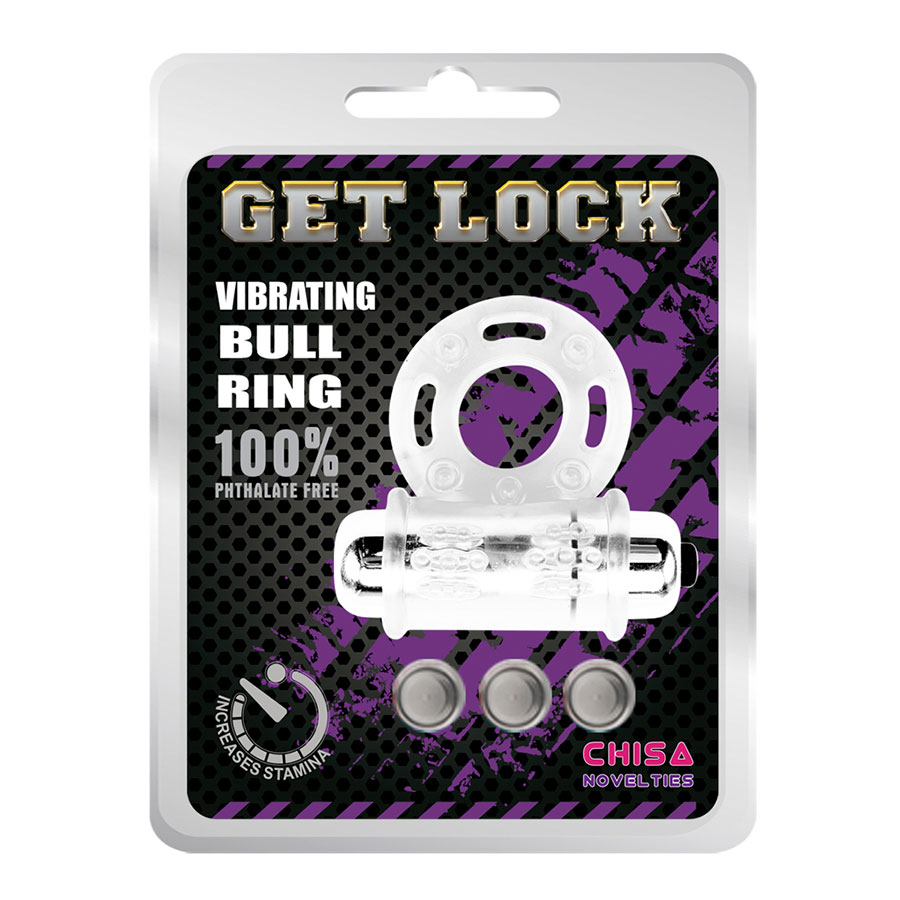 Imagen del producto VIBRATING BULL RING CLEAR