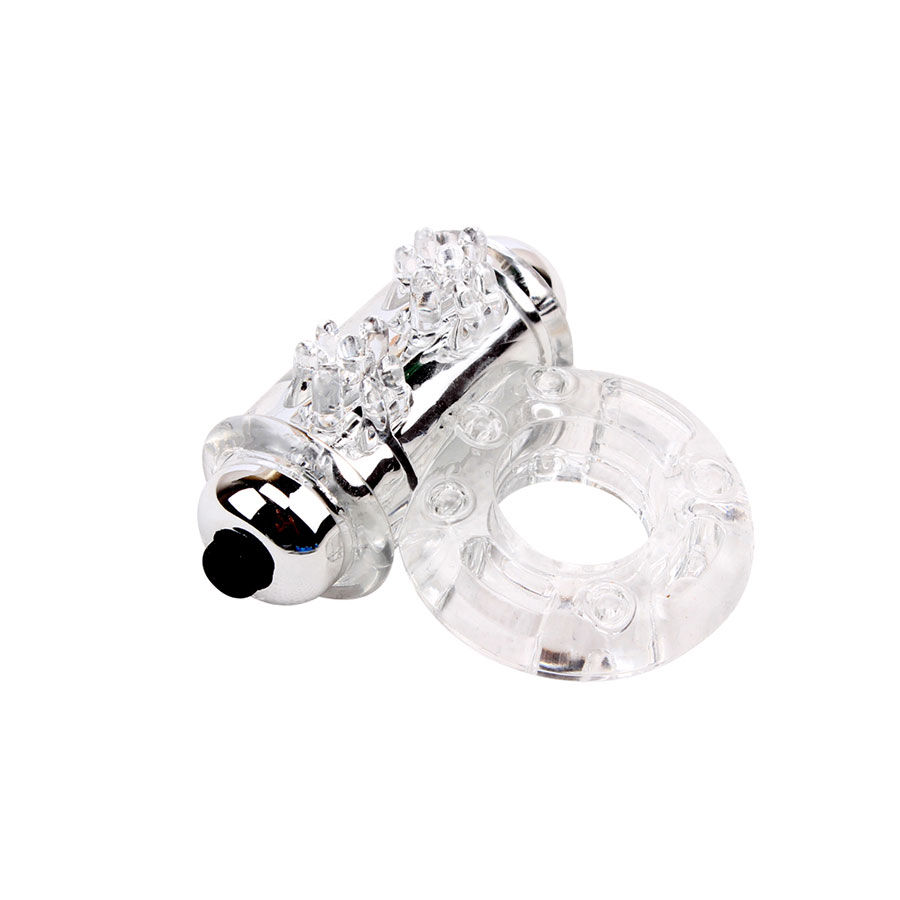 VIBRATING BULL RING CLEAR