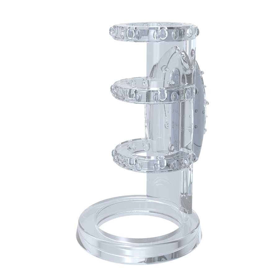 VIBRATING COCK CAGE CLEAR