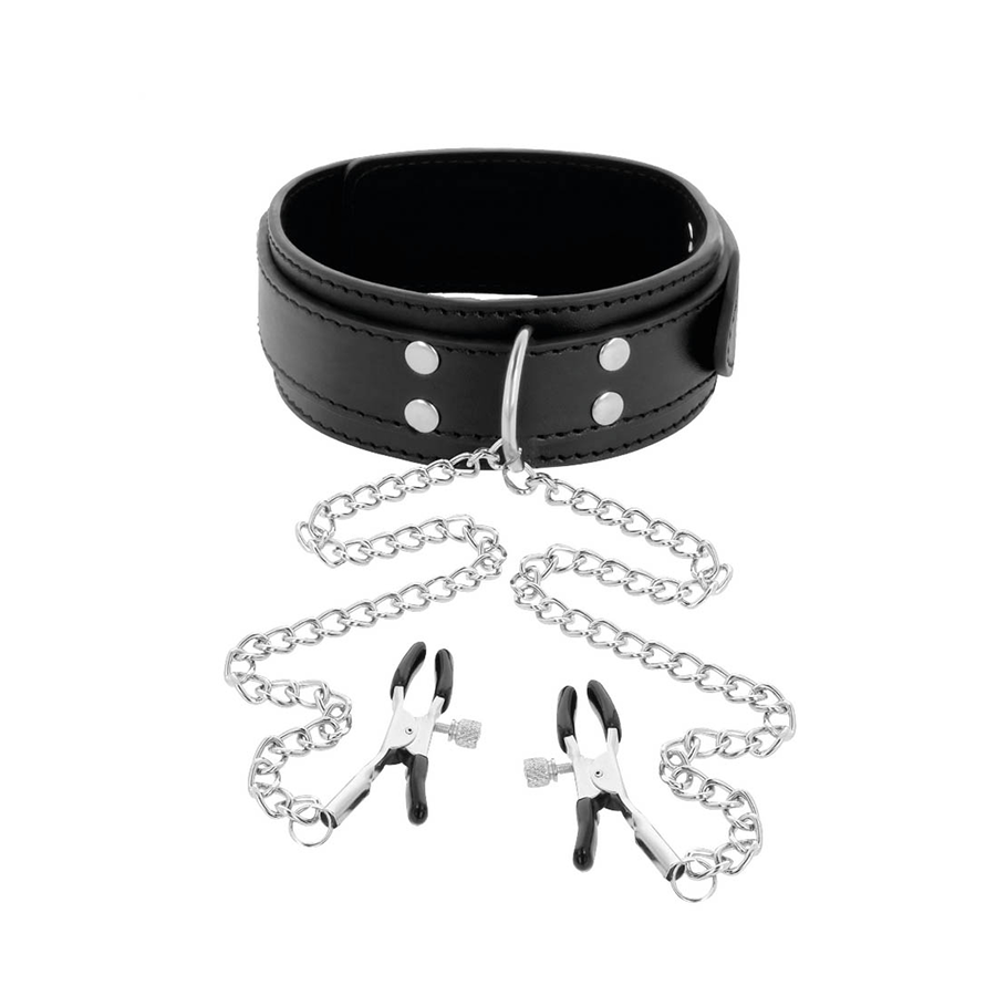 Imagen alternativa del producto: COLLAR CON PINZAS DOMINA