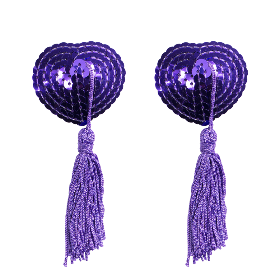 Imagen alternativa del producto: CUBREPEZONES BURLESQUE PURPLE