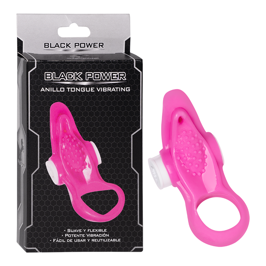 Imagen alternativa del producto: ANILLO TONGUE VIBRATOR