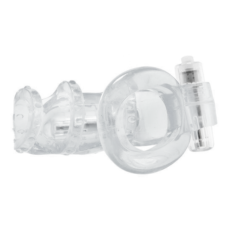 DUAL VIBRATING COCK CAGE