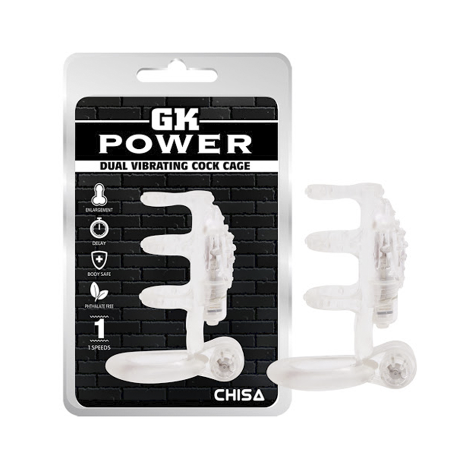 Imagen del producto DUAL VIBRATING COCK CAGE