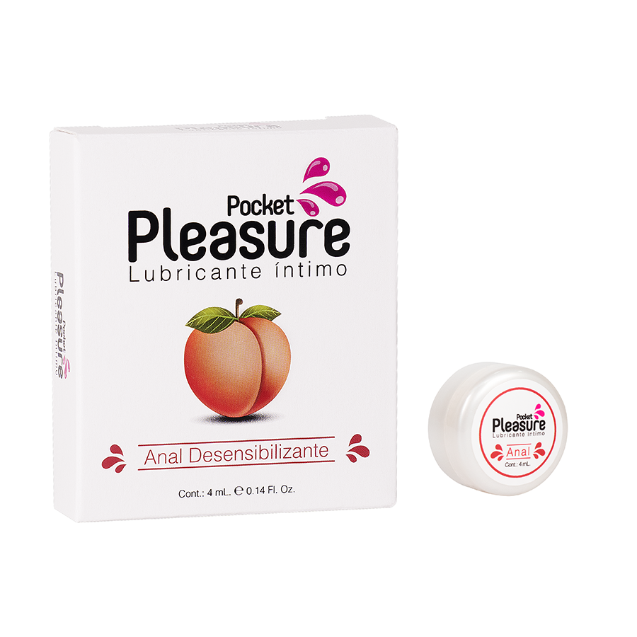 Imagen del producto LUBRICANTE ANAL  X 4 ML POCKET PLEASURE