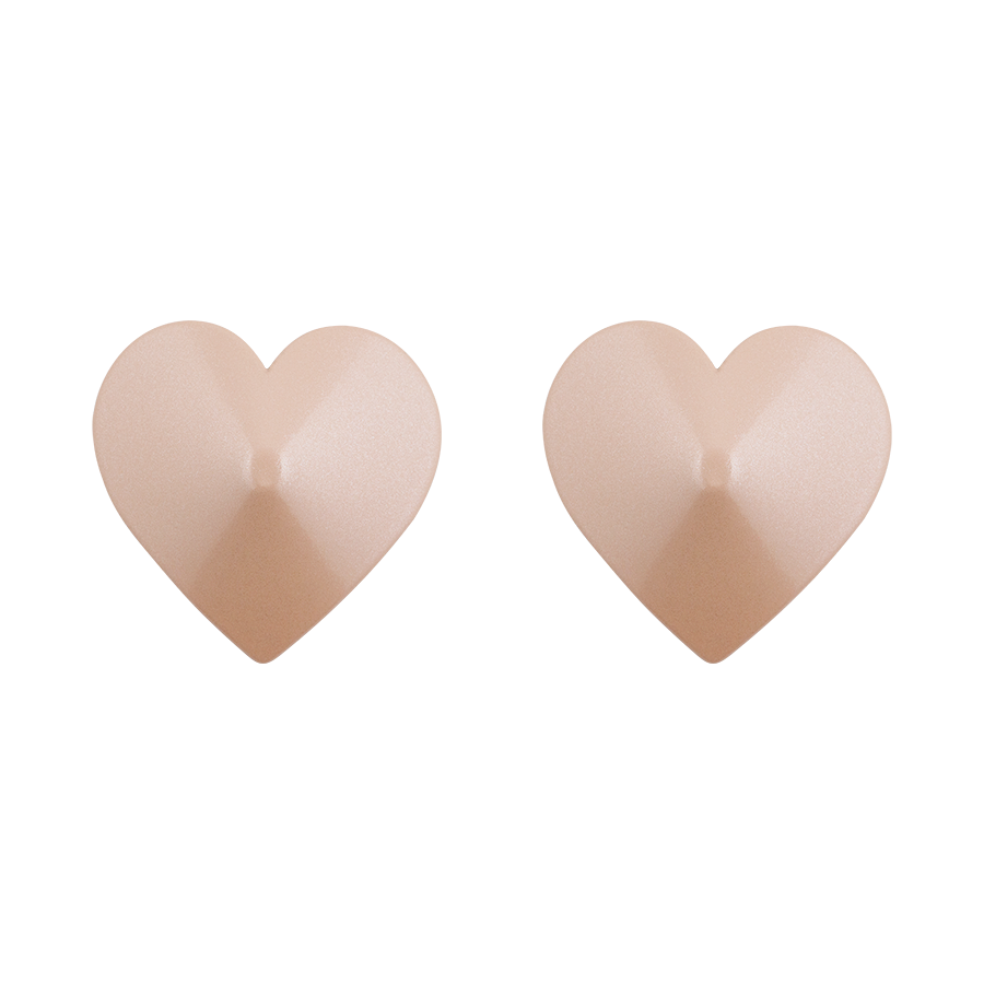 Imagen alternativa del producto: CUBREPEZONES CORAZÓN PIEL 