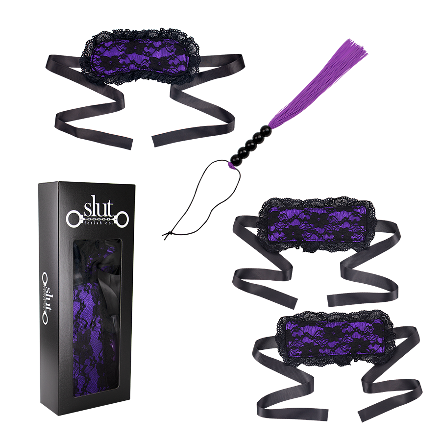 Imagen alternativa del producto: BONDAGE 3 PIEZAS PURPLE 
