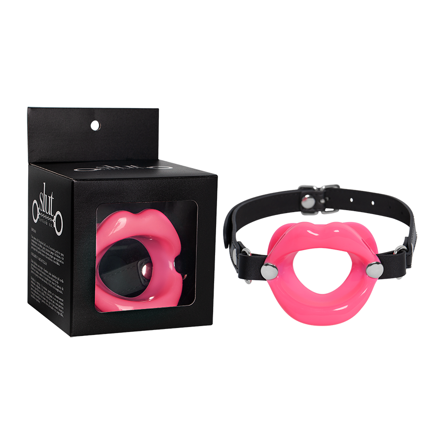 Imagen alternativa del producto: MORDAZA LABIOS ROSA