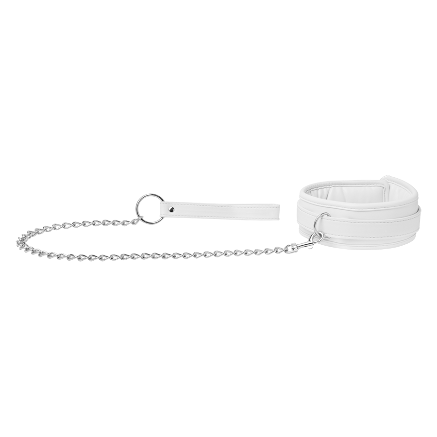 COLLAR CON CORREA ÁNGEL BLANCO