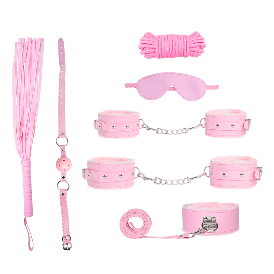 Imagen del producto BONDAGE 7 PIEZAS PINK 
